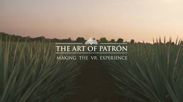 The Art of Patron VR Example