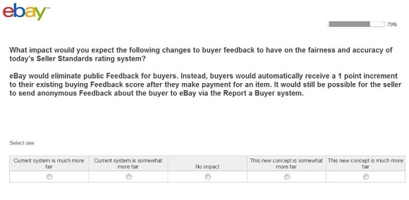 eBay Feedback Policy 