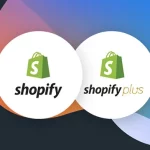 Shopify and Shopify Plus logo.