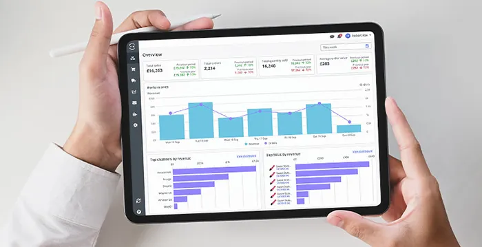 The Linnworks ecommerce order and inventory management system platform.