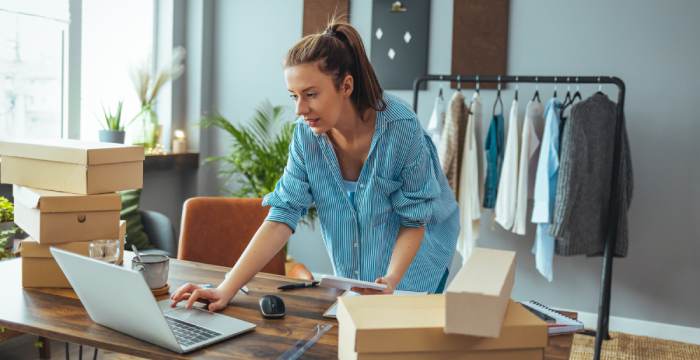 A manager at an ecommerce business.