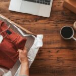 a small subisness owner packaging a product that's been priced effectively