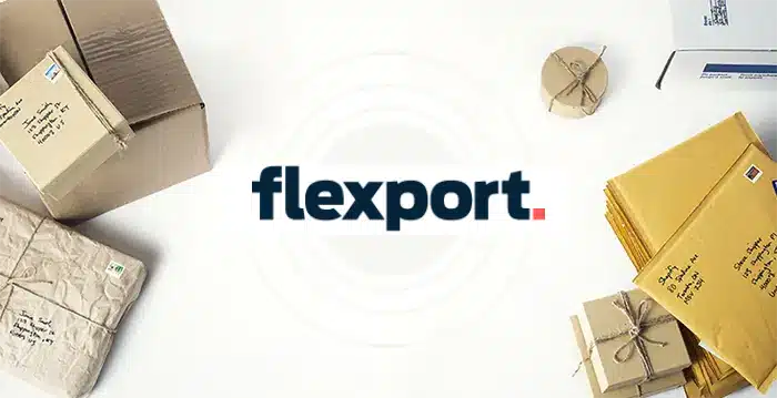 Flexport red logo.