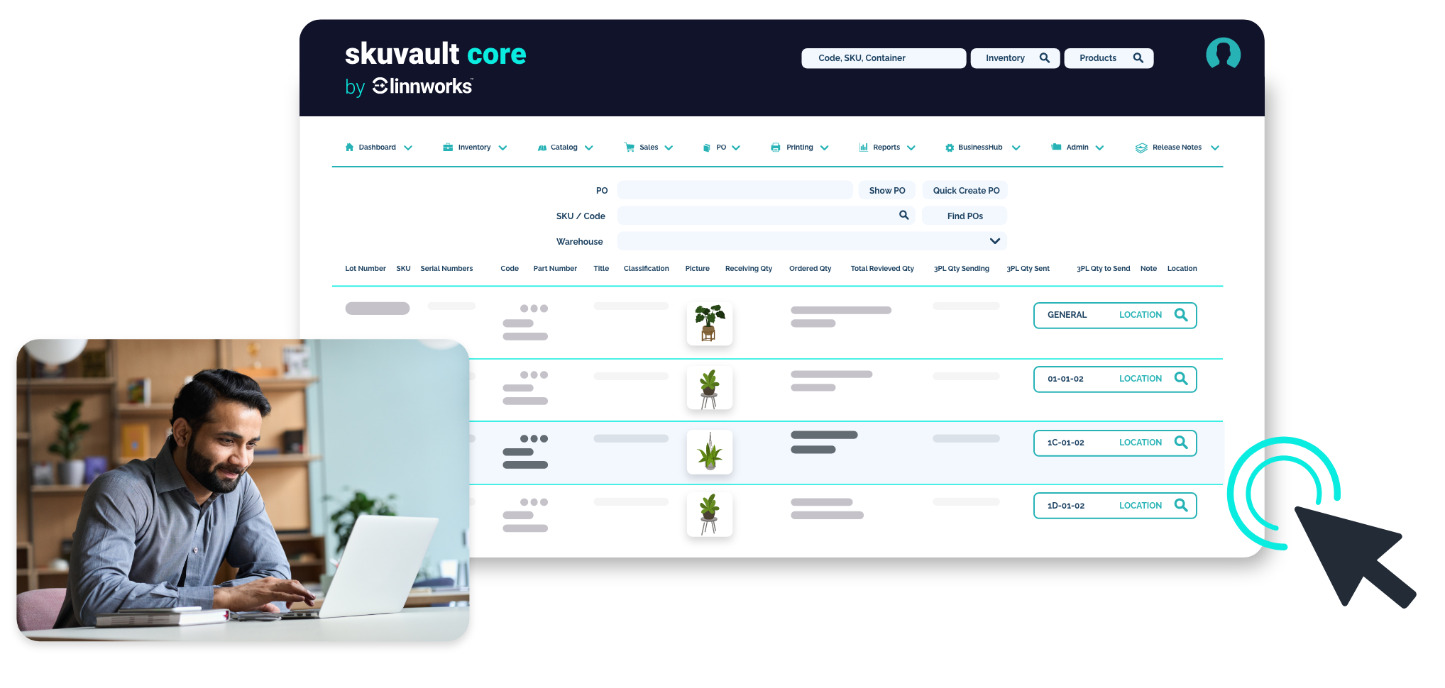 skuvault core product tour