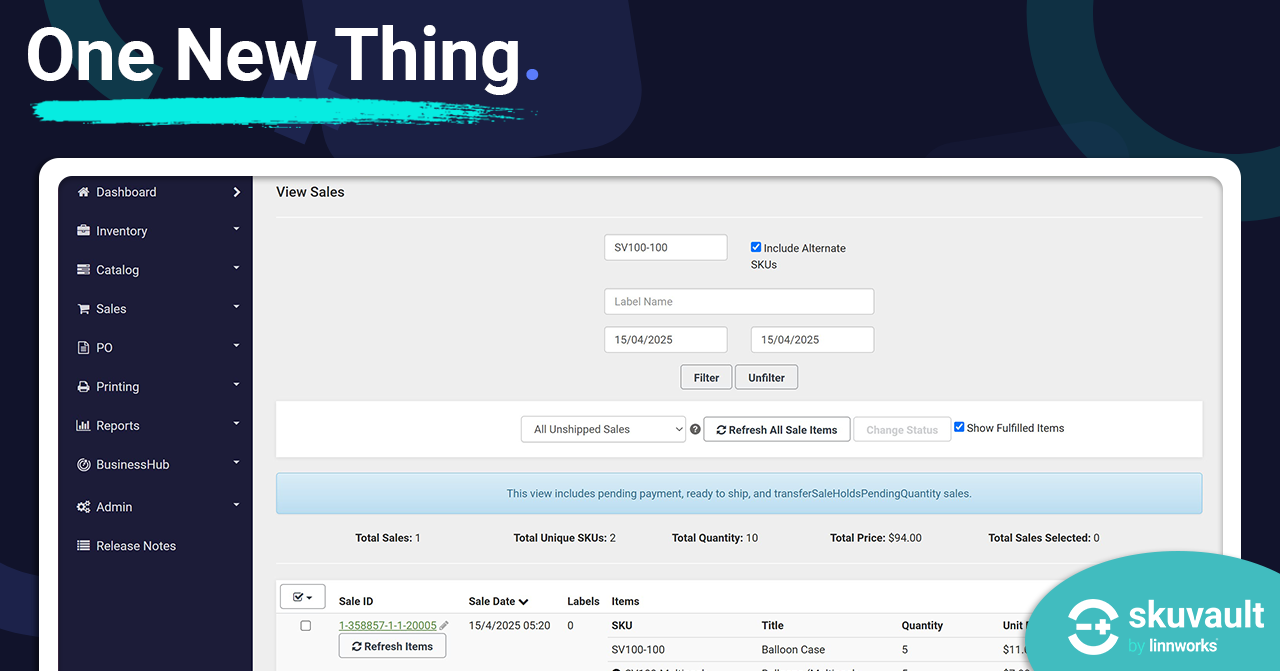 skuvault tutorials pending quantitites