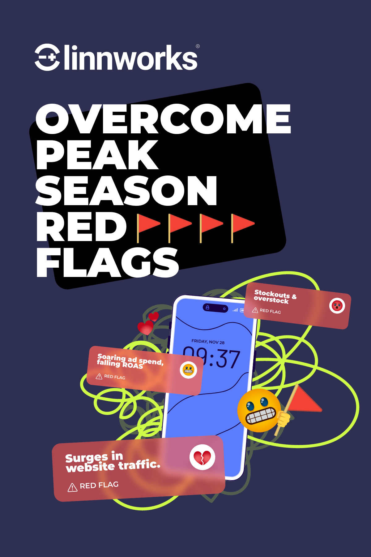 overcome peak season red flags with linnworks