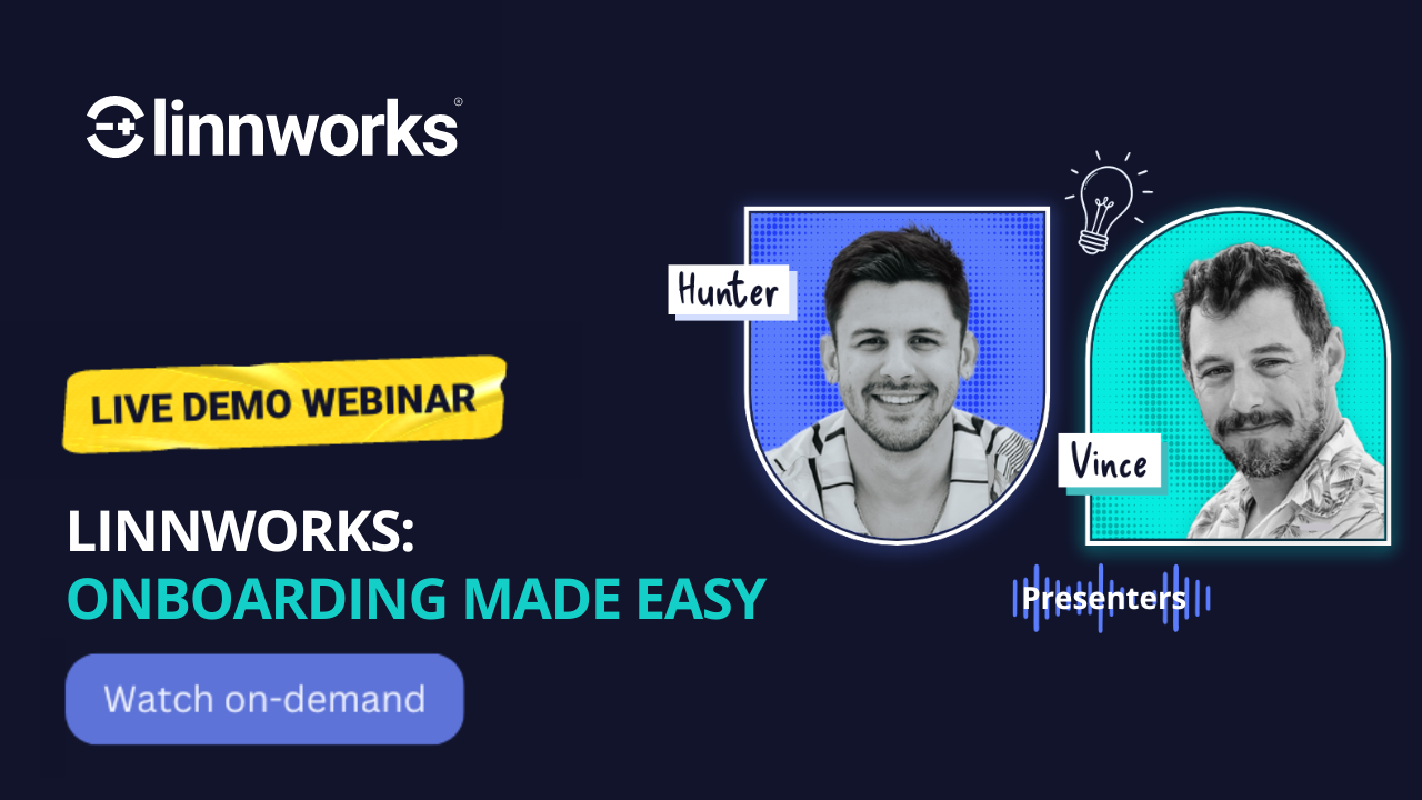 effortless onboarding webinar with linnworks